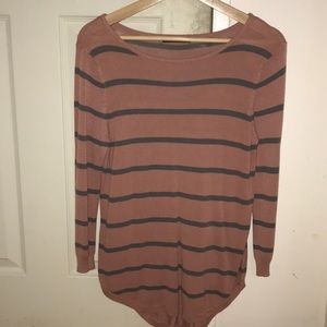 A striped full sleeve shirt